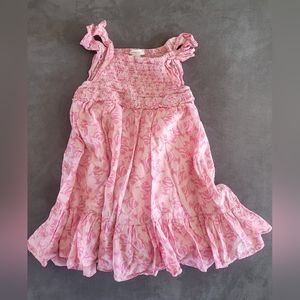 Baby Girls 2T Crewcuts Pink Flare Summer Dress